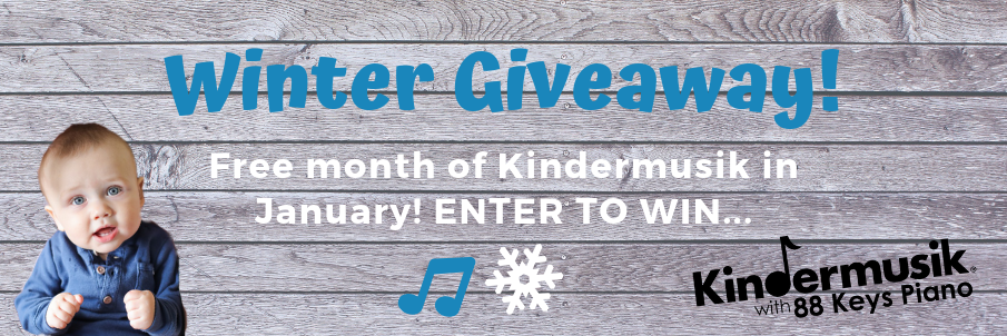 Winter Giveaway: Win a Free Month of Kindermusik in January!