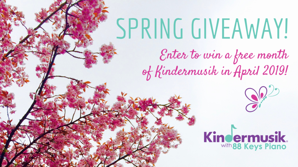 Spring Giveaway: Win a Free Month of Kindermusik in April!