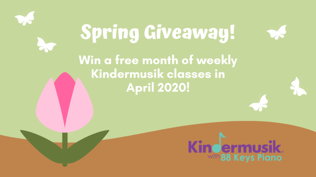 Spring Giveaway: Win a Free Month of Kindermusik in April