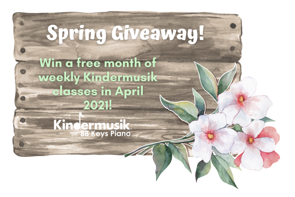 Spring Giveaway: Win a Free Month of Kindermusik in April